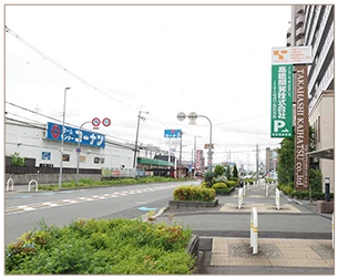 御殿山店への道のり