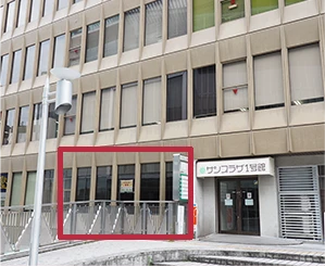 Tサイト店への道のり